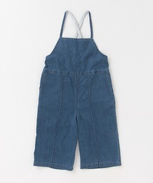 petit main | レースアップサロペット(サロペット/オーバーオール)