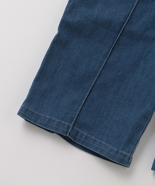 petit main(プティマイン)の「レースアップサロペット(サロペット/オーバーオール・キッズ・ベージュ/ブルー・120cm/100cm/130cm/90cm/80cm/110cm)」の7枚目の写真