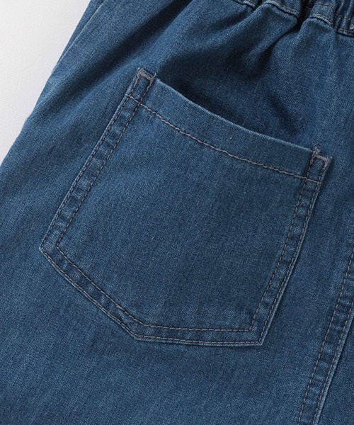 petit main(プティマイン)の「レースアップサロペット(サロペット/オーバーオール・キッズ・ベージュ/ブルー・120cm/100cm/130cm/90cm/80cm/110cm)」の12枚目の写真