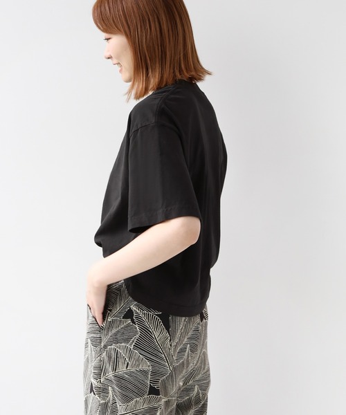 LOS ANGELES APPAREL(ロサンゼルスアパレル)の「【LA APPAREL 】ショートTEE◆(Tシャツ/カットソー・レディース・ライトグレー/ブルー/ホワイト/ブラック・FREE)」の18枚目の写真