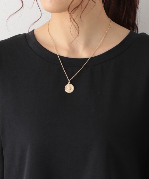 GLOBAL WORK（グローバルワーク）の「リラックス美人袖フレア/955513（Tシャツ/カットソー・レディース・アッシュグレー/ブラック/その他/モカ・MEDIUM/LARGE）」の15枚目の写真