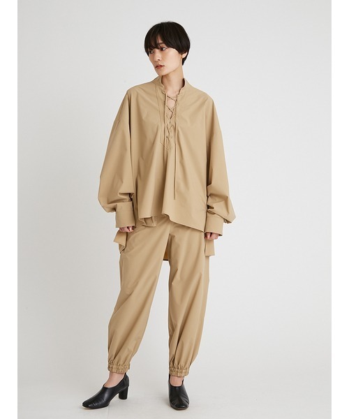 styling/（スタイリング）の「レースアップミリタリーシャツ