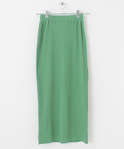 KBF（ケイビーエフ）の「リブタイトスカート（スカート・レディース・ブラック/グリーン/アイボリー・ONE）」の19枚目の写真