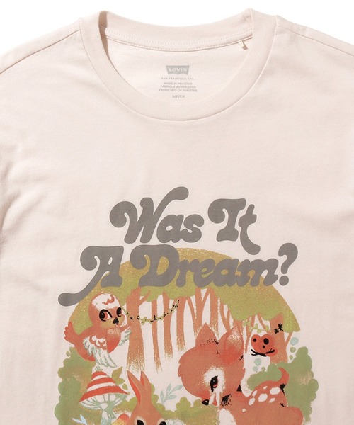 Levi's（リーバイス）の「GRAPHIC JET TEE WAS IT A DREAM? ALMOST MAUVE（Tシャツ/カットソー・レディース・マルチ・M/XS/L/S）」の12枚目の写真