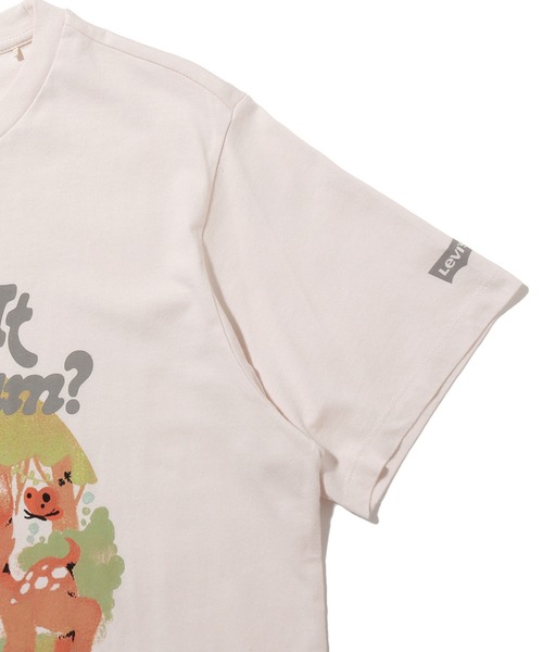 Levi's（リーバイス）の「GRAPHIC JET TEE WAS IT A DREAM? ALMOST MAUVE（Tシャツ/カットソー・レディース・マルチ・M/XS/L/S）」の13枚目の写真