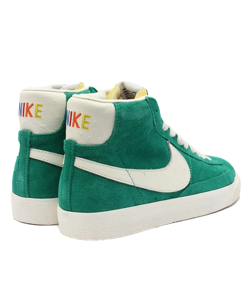 NIKE（ナイキ）の「NIKE BLAZER MID PRM VNTG QS（スニーカー・レディース・イエロー/オレンジ/グリーン/ブルー・23cm/23.5cm/24.5cm/24cm/25cm）」の7枚目の写真