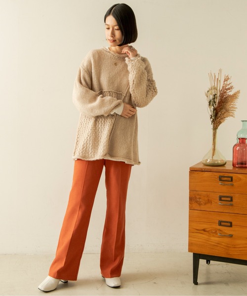 ANGIE（アンジー）の「スクエアトゥショートブーツ（ブーツ・レディース・ブラック/アイボリー・SMALL/MEDIUM/LARGE/X-LARGE）」の19枚目の写真