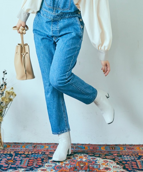 ANGIE（アンジー）の「スクエアトゥショートブーツ（ブーツ・レディース・ブラック/アイボリー・SMALL/MEDIUM/LARGE/X-LARGE）」の18枚目の写真