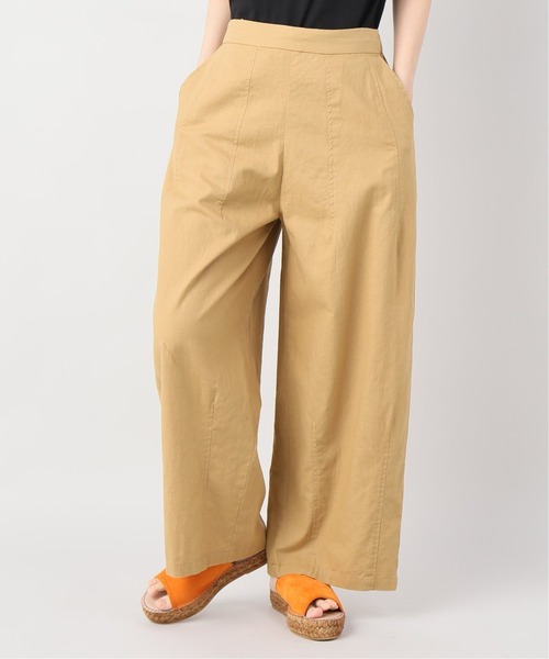 セール】コットンリネンワイドパンツ◇（その他パンツ