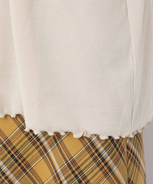Heather(ヘザー)の「リブメロウネックフリルカットソー 219265(Tシャツ/カットソー・レディース・ホワイト/ブラック/ベージュ・FREE)」の18枚目の写真