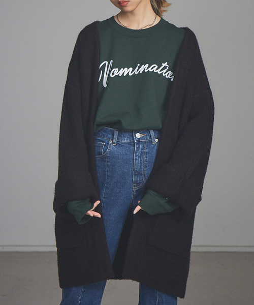 NOMINE（ノミネ）の「【展開店舗限定】ボリュームニットコート（カーディガン/ボレロ・レディース・ブラック/アイボリー/モカ・フリー）」の19枚目の写真