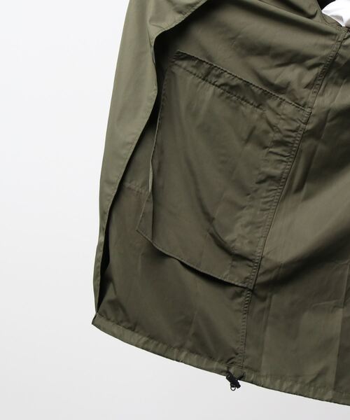 B'2nd（ビーセカンド）の「NYUZELESS(ニューズレス) MILITALY HOODED COAT（ステンカラーコート・メンズ・ネイビー/セージグリーン・1/2）」の5枚目の写真