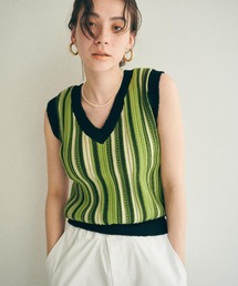 MATURED | 【MATURED】マルチストライプノースリニット(ニット/セーター)