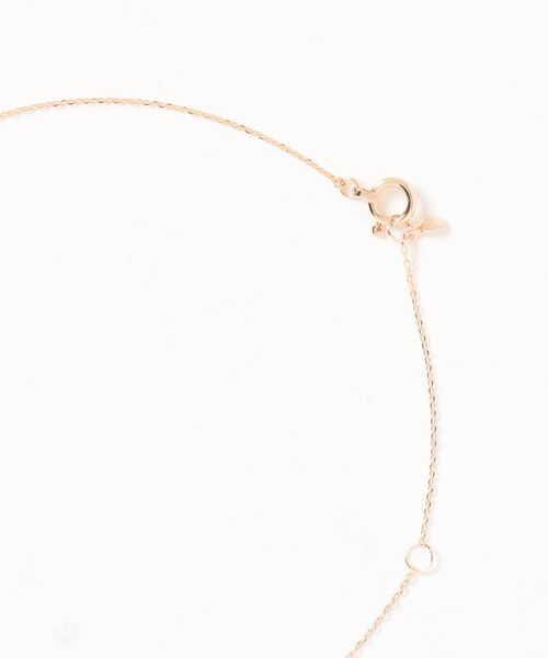 Samantha Tiara(サマンサティアラ)の「ピンクフラワーネックレス(ネックレス・レディース・ピンクゴールド・40cm)」の2枚目の写真
