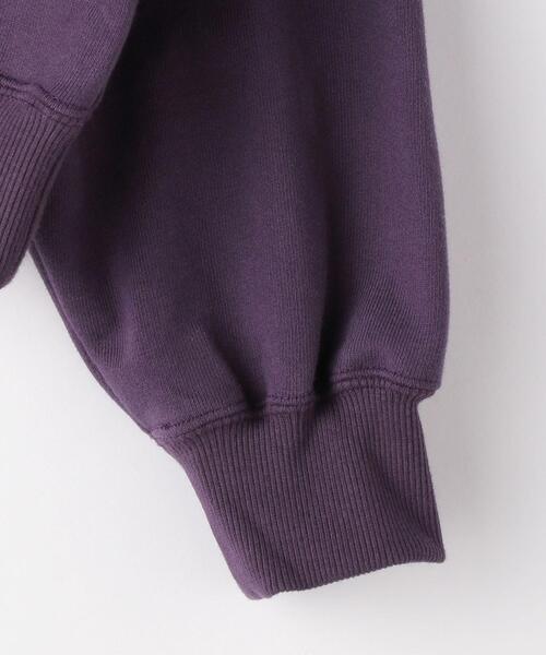 EMMEL REFINES（エメルリファインズ）の「＜EMMEL REFINES（エメル リファインズ）＞EM ルーズ ショート スウェット（スウェット・レディース・ナチュラル/ライトブルー/パープル・FREE）」の6枚目の写真