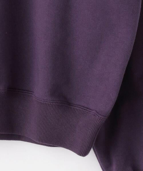 EMMEL REFINES（エメルリファインズ）の「＜EMMEL REFINES（エメル リファインズ）＞EM ルーズ ショート スウェット（スウェット・レディース・ナチュラル/ライトブルー/パープル・FREE）」の7枚目の写真