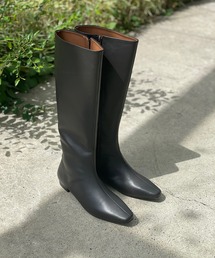 RIVE DROITE | すっきり美脚見え　スクエアトゥロングブーツ(ブーツ)