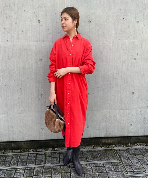 RIVE DROITE(リヴドロワ)の「すっきり美脚見え スクエアトゥロングブーツ(ブーツ・レディース・ブラック/ダークブラウン・23.5/24.5)」の17枚目の写真