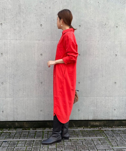 RIVE DROITE(リヴドロワ)の「すっきり美脚見え スクエアトゥロングブーツ(ブーツ・レディース・ブラック/ダークブラウン・23.5/24.5)」の18枚目の写真