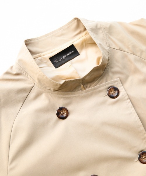 SUGAR BISKET（シュガービスケット）の「バルーンスリーブトレンチコート（トレンチコート・レディース・ブラック/ベージュ/ベージュ系その他・フリー）」の10枚目の写真