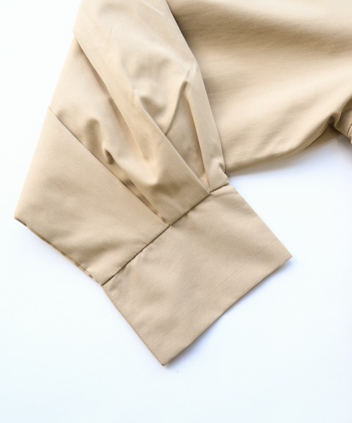 SUGAR BISKET（シュガービスケット）の「バルーンスリーブトレンチコート（トレンチコート・レディース・ブラック/ベージュ/ベージュ系その他・フリー）」の18枚目の写真