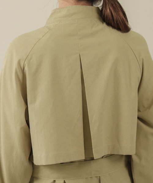 SUGAR BISKET（シュガービスケット）の「バルーンスリーブトレンチコート（トレンチコート・レディース・ブラック/ベージュ/ベージュ系その他・フリー）」の13枚目の写真