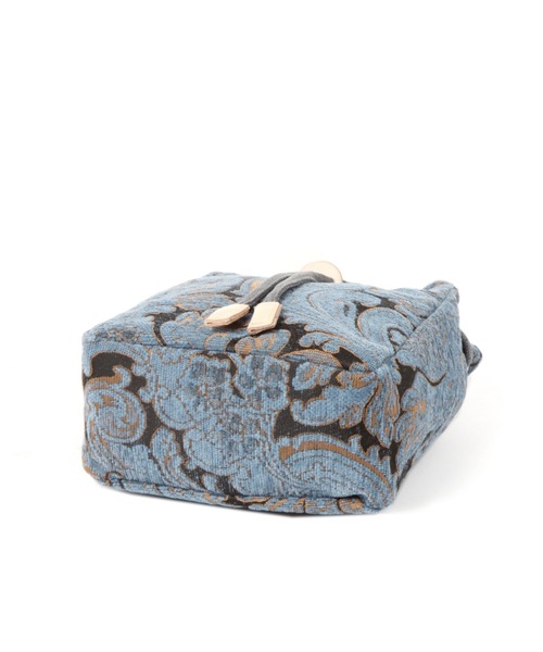 studio CLIP(スタディオクリップ)の「コブラン織り巾着(ショルダーバッグ・レディース・ブルー/ブラウン・FREE)」の10枚目の写真