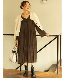 fifth | Vネックティアードワンピース(ワンピース)