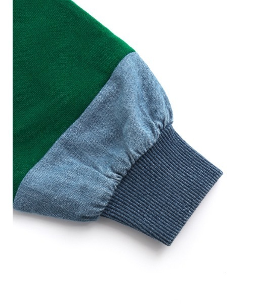 Ocean&Ground(オーシャン&グラウンド)の「キリカエスウェット(80~140cm)(スウェット・キッズ・イエロー/チャコール・100/120/130/110/90/80/95/140)」の5枚目の写真