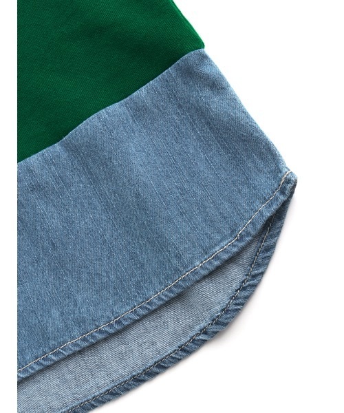 Ocean&Ground(オーシャン&グラウンド)の「キリカエスウェット(80~140cm)(スウェット・キッズ・イエロー/チャコール・100/120/130/110/90/80/95/140)」の9枚目の写真