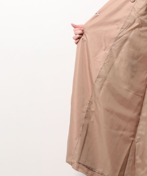 COTORICA（コトリカ）の「ベーシックトレンチコート（トレンチコート・レディース・ベージュ・FREE）」の2枚目の写真