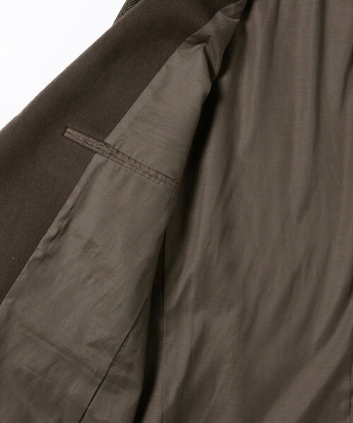 International Gallery BEAMS（インターナショナルギャラリービームス）の「IG / コンビネーションジャケット A（テーラードジャケット・メンズ・ダークブラウン・MEDIUM）」の5枚目の写真