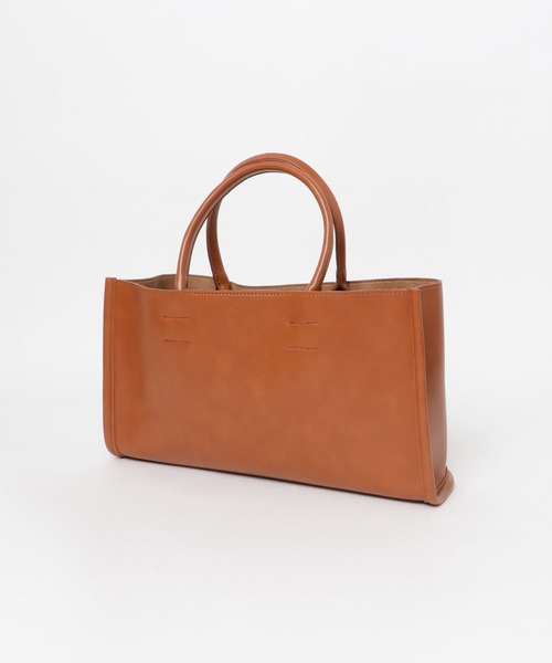 KBF(ケイビーエフ)の「ポーチ付きスクエアキューブハンドBAG(ハンドバッグ・レディース・ブラック/キャメル/カーキ・ONE)」の10枚目の写真