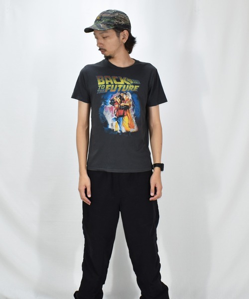 OLD NAVY(オールドネイビー)の「【ヴィンテージ古着】OLD NAVY オールドネイビー back to the future バックトゥザフューチャー Tシャツ(Tシャツ/カットソー・メンズ・グレー・SMALL)」の3枚目の写真