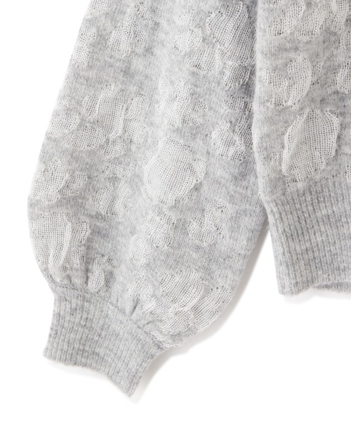 PROPORTION BODY DRESSING（プロポーションボディドレッシング）の「オパールフラワーニット / 1211270112（ニット/セーター・レディース・グレー/ホワイト系その他・FREE）」の13枚目の写真
