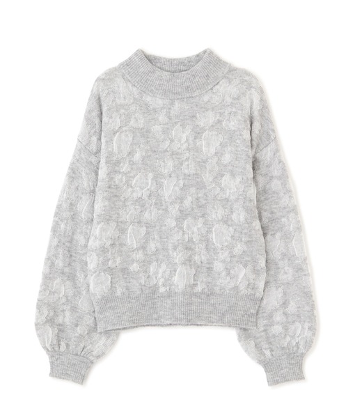 PROPORTION BODY DRESSING（プロポーションボディドレッシング）の「オパールフラワーニット / 1211270112（ニット/セーター・レディース・グレー/ホワイト系その他・FREE）」の6枚目の写真