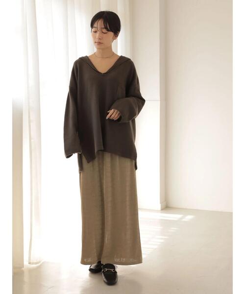 AMERICAN HOLIC(アメリカンホリック)の「セーラーカラーニットプルオーバー(ニット/セーター・レディース・ブラウン/アイボリー・M/L)」の21枚目の写真