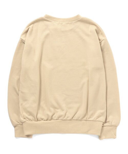 algy（アルジー）の「/クマ転写プリントトレーナー（スウェット・キッズ・ピンク/サックスブルー/ベージュ・SMALL/X-SMALL/MEDIUM/XX-SMALL）」の4枚目の写真