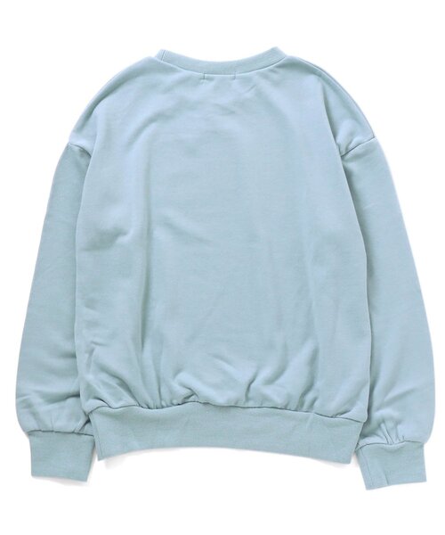 algy（アルジー）の「/クマ転写プリントトレーナー（スウェット・キッズ・ピンク/サックスブルー/ベージュ・SMALL/X-SMALL/MEDIUM/XX-SMALL）」の6枚目の写真