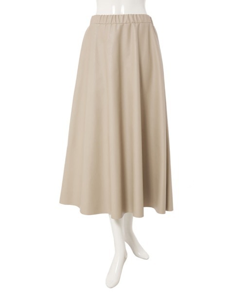 fifth（フィフス）の「フェイクレザーフレアスカート（スカート）」 - WEAR
