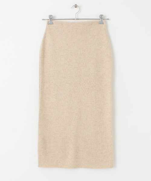 URBAN RESEARCH（アーバンリサーチ）の「Wフェイスニットスカート（スカート・レディース・ブラック/ブラウン/オートミール・FREE）」の7枚目の写真