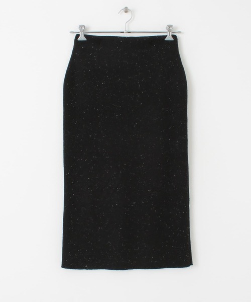 URBAN RESEARCH（アーバンリサーチ）の「Wフェイスニットスカート（スカート・レディース・ブラック/ブラウン/オートミール・FREE）」の6枚目の写真