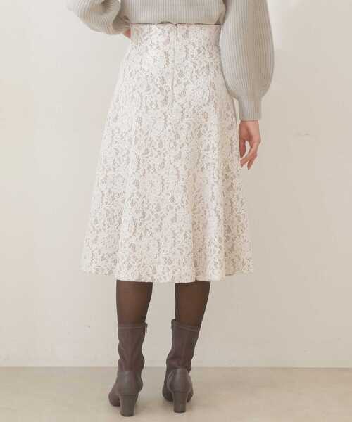 PROPORTION BODY DRESSING(プロポーションボディドレッシング)の「レースボンディングフレアスカート / 1211220115(スカート・レディース・ベージュ/ブルー・SMALL/MEDIUM/X-SMALL)」の21枚目の写真