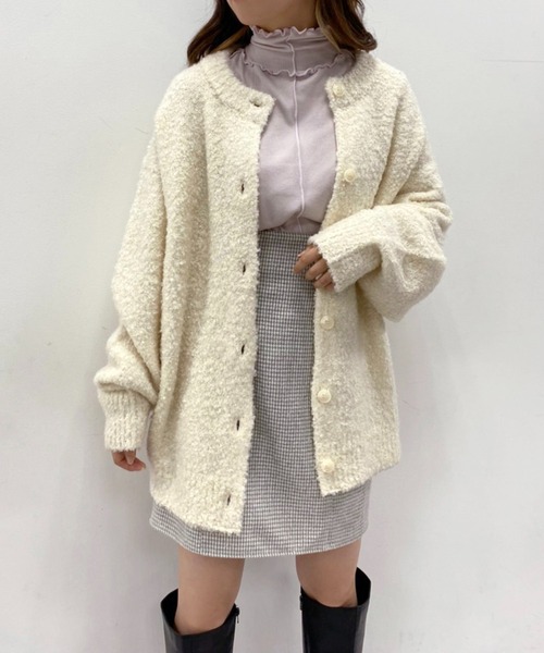 one after another NICE CLAUP(ワンアフターアナザーナイスクラップ)の「バックレースアップハイウエストミニスカート(スカート・レディース・ブラック/ブラック系その他/グレー系その他/モカ・FREE)」の11枚目の写真