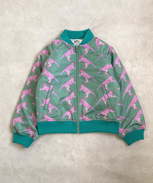 HOGAN RANCH WEAR（ホーガンランチウエア）の「ソウガラ中綿ブルゾン（80～150cm）（ブルゾン・キッズ・ライトブルー/オフホワイト/グリーン/チャコール・90/100/110/120/80/130/95/140/150）」の9枚目の写真