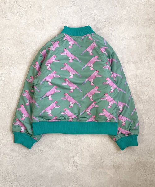 HOGAN RANCH WEAR（ホーガンランチウエア）の「ソウガラ中綿ブルゾン（80～150cm）（ブルゾン・キッズ・ライトブルー/オフホワイト/グリーン/チャコール・90/100/110/120/80/130/95/140/150）」の10枚目の写真