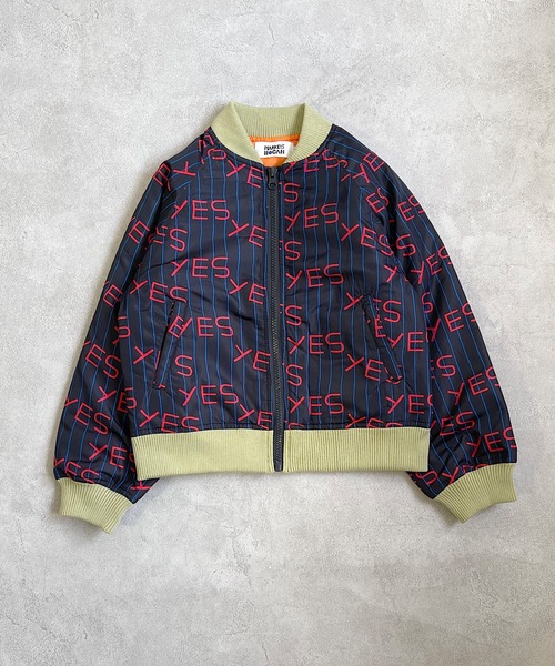 HOGAN RANCH WEAR（ホーガンランチウエア）の「ソウガラ中綿ブルゾン（80～150cm）（ブルゾン・キッズ・ライトブルー/オフホワイト/グリーン/チャコール・90/100/110/120/80/130/95/140/150）」の7枚目の写真