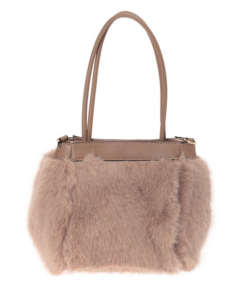 fifth（フィフス）の「スクエアファーハンドバッグ（ハンドバッグ・レディース・ブラック/モカ・FREE）」の16枚目の写真