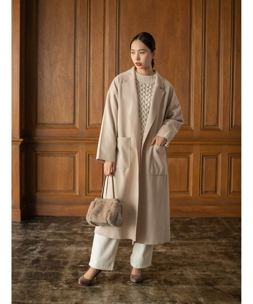 fifth（フィフス）の「スクエアファーハンドバッグ（ハンドバッグ・レディース・ブラック/モカ・FREE）」の18枚目の写真