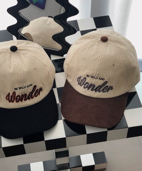 MGV(エムジーヴィー)の「コーデュロイベースボールキャップ(キャップ・メンズ・ブラック/ネイビー/ブラウン/ワイン・FREE)」の9枚目の写真